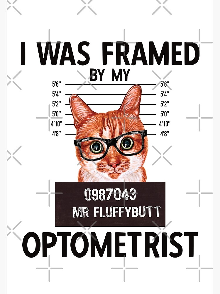 Funny Cat Glasses Poster – My Hot Posters