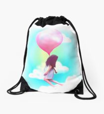 Bubblegum Daydream Drawstring Bag