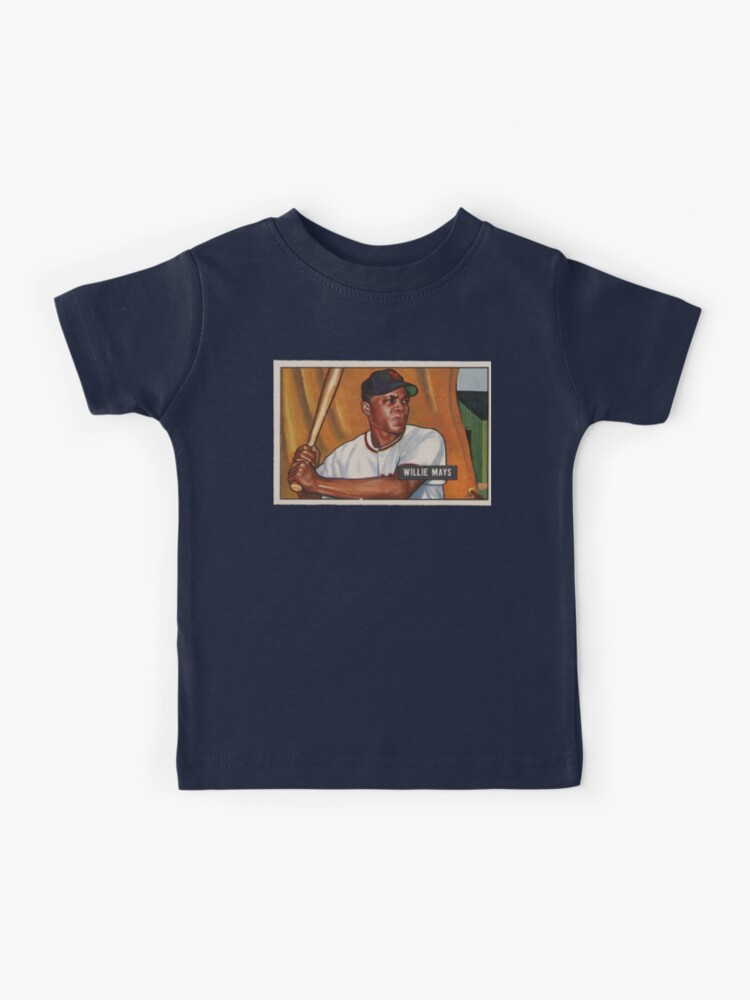 Willie Mays 1951 Bowman Yq6 Essential T-Shirt for Sale by EvelynScrog