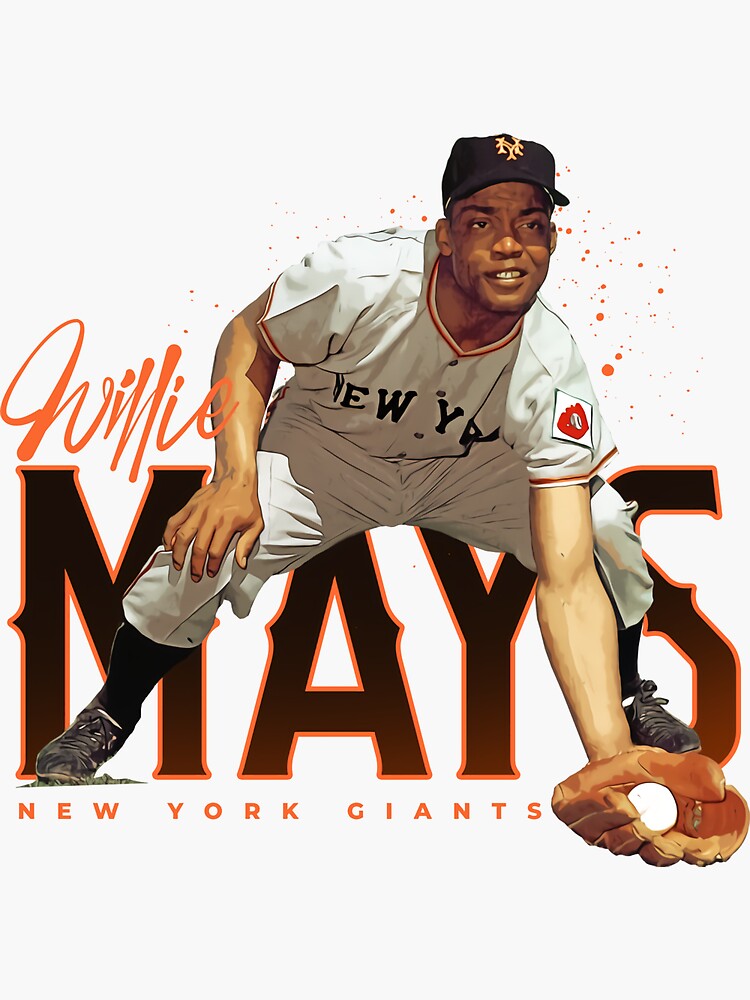 Willie Mays Stickers for Sale