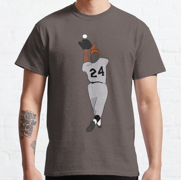 Juantamad Willie Mays Baseball Tee