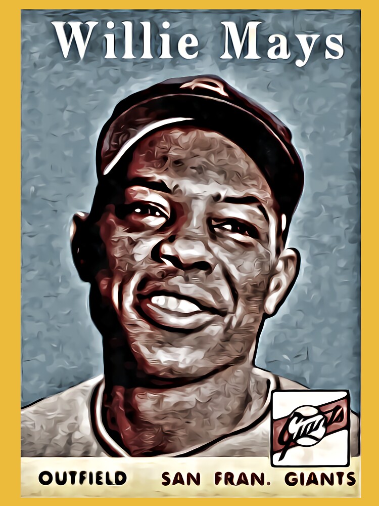 WILLIE MAYS Jersey Photo Picture Art San Francisco Giants 