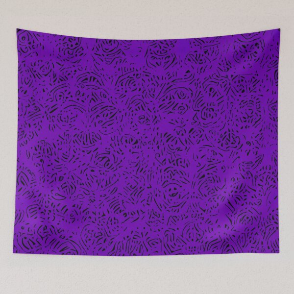 Item preview, Squiggly Pattern - Purple designed and sold by CGArtsy.