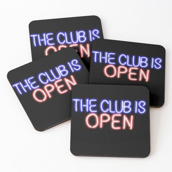 Item preview, The Club is Open GBV designed and sold by Pictoart.