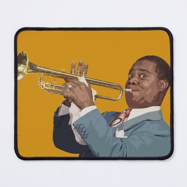 Item preview, Satchmo T-Shirt designed and sold by PamelHartwig.