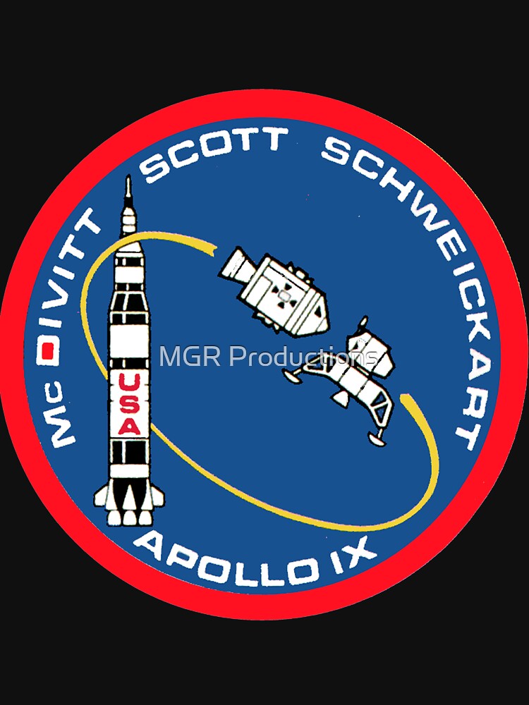 Disover Apollo 9 Mission Logo | Active T-Shirt 