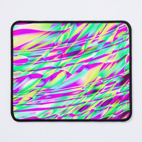 Item preview, Purplish-pink Multicolor Abstract Curved Lines Digital Art designed and sold by AraljanFusion.