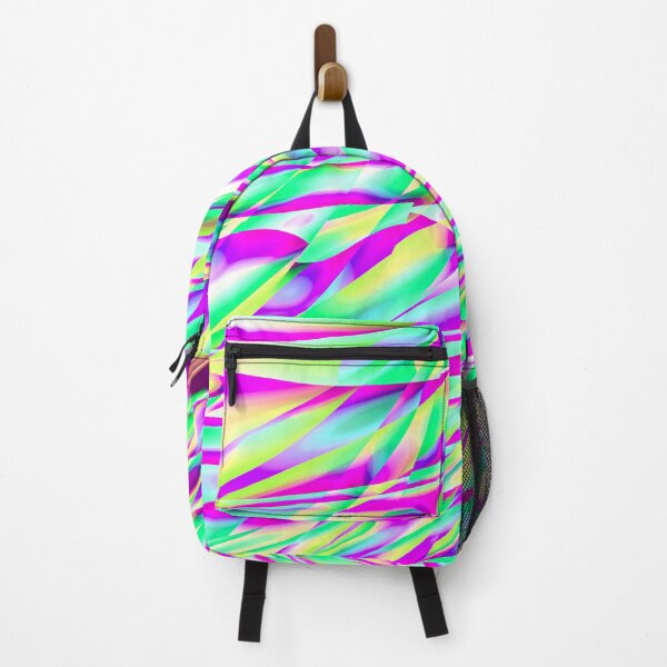 Item preview, Purplish-pink Multicolor Abstract Curved Lines Digital Art designed and sold by AraljanFusion.