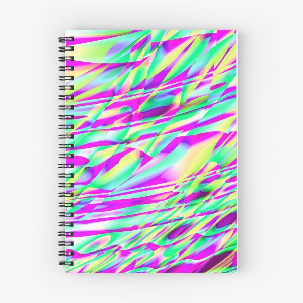 Item preview, Purplish-pink Multicolor Abstract Curved Lines Digital Art designed and sold by AraljanFusion.