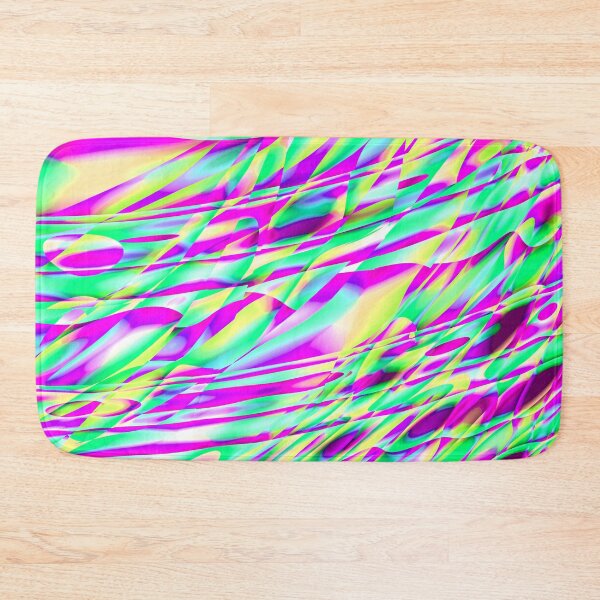 Item preview, Purplish-pink Multicolor Abstract Curved Lines Digital Art designed and sold by AraljanFusion.