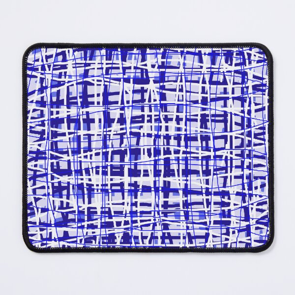 Item preview, Blue Weave Cross Hatch Pattern designed and sold by DeStract.
