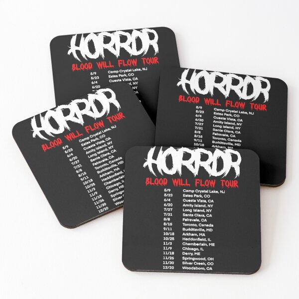 Item preview, Horror Movie Tour Shirt T-Shirt designed and sold by Ajdore82.