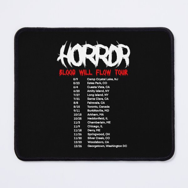 Item preview, Horror Movie Tour Shirt T-Shirt designed and sold by Ajdore82.