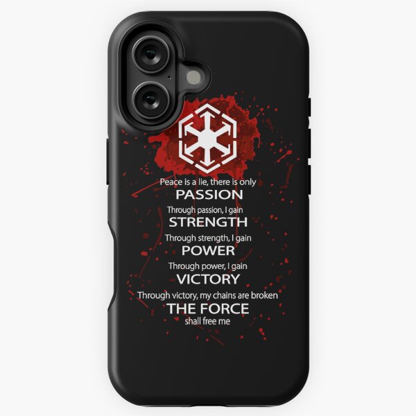Vista previa del artículo con la obra «Código Sith Camiseta esencial», diseñado y vendido por MarenSchwei.