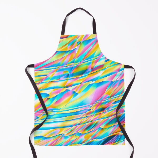 Item preview, Yellowish Multicolor Abstract Curved Lines Digital Art designed and sold by AraljanFusion.