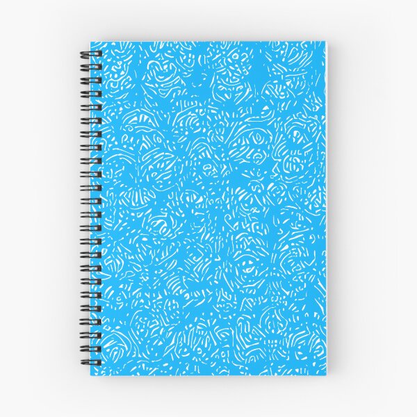 Item preview, Squiggly Pattern - Light blue and white designed and sold by CGArtsy.