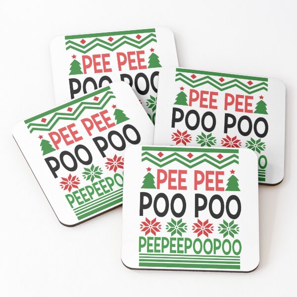 Item preview, Pee Pee Poo Poo Ugly Christmas Sweater Sweatshirt    designed and sold by AshleyPaigeC.