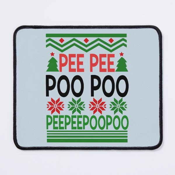 Item preview, Pee Pee Poo Poo Ugly Christmas Sweater Sweatshirt    designed and sold by AshleyPaigeC.