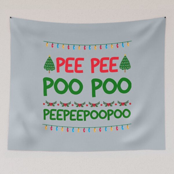 Item preview, Pee Pee Poo Poo Ugly Christmas Sweater designed and sold by AshleyPaigeC.