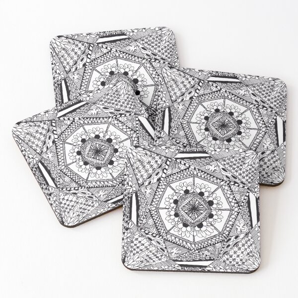 Item preview, Geometric Black White designed and sold by k.d schubach.