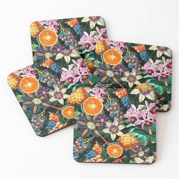 Item preview, Tropical Orange Garden designed and sold by Burcu Korkmazyurek.