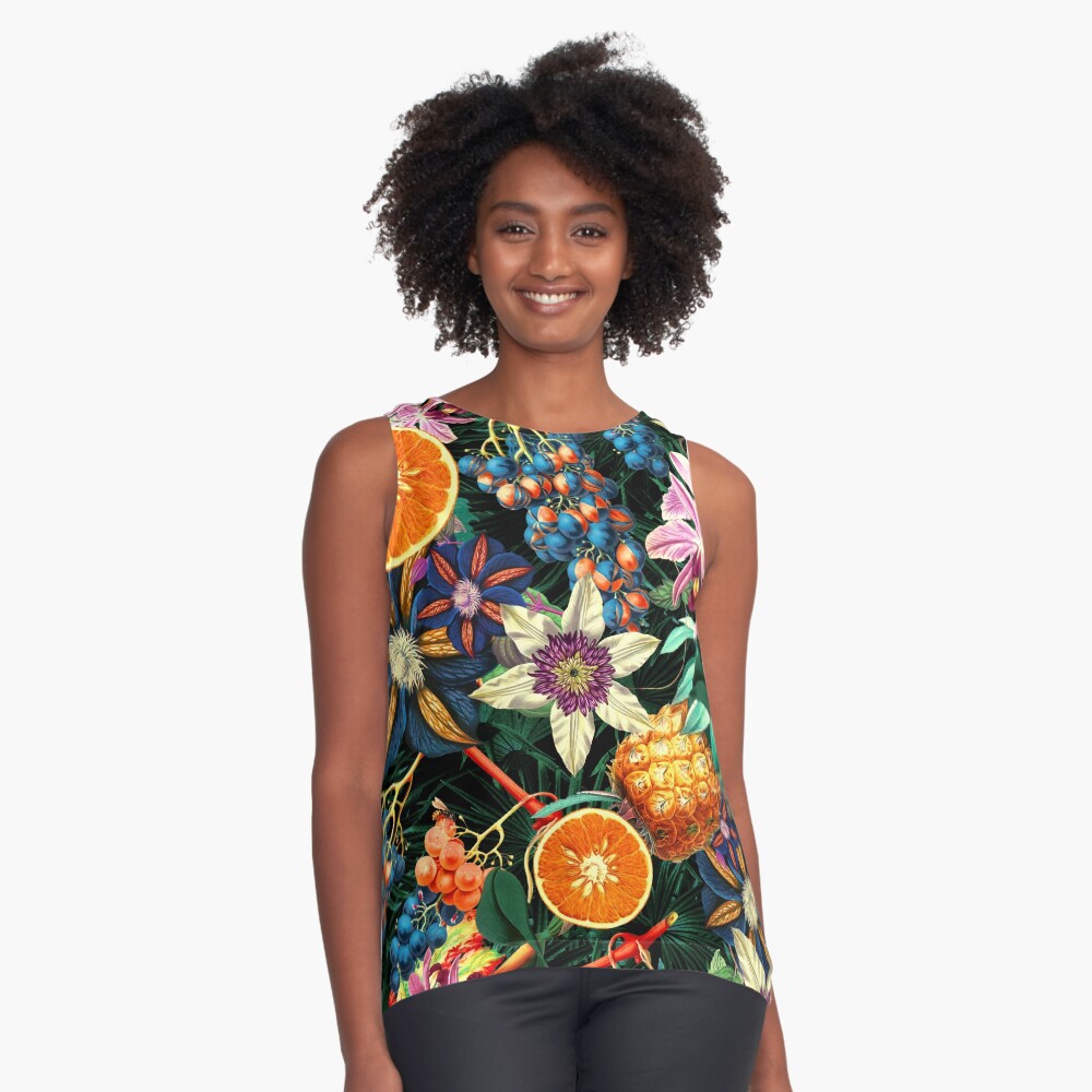 Item preview, Sleeveless Top designed and sold by burcukyurek.