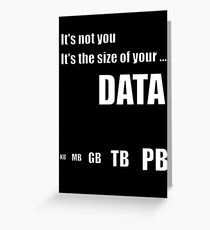 It's your Big Data Greeting Card
