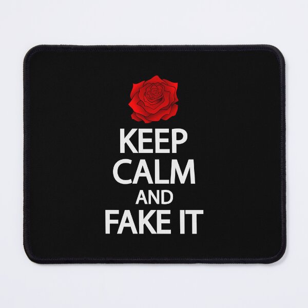Item preview, Keep calm and fake it designed and sold by Colorfulandfun.