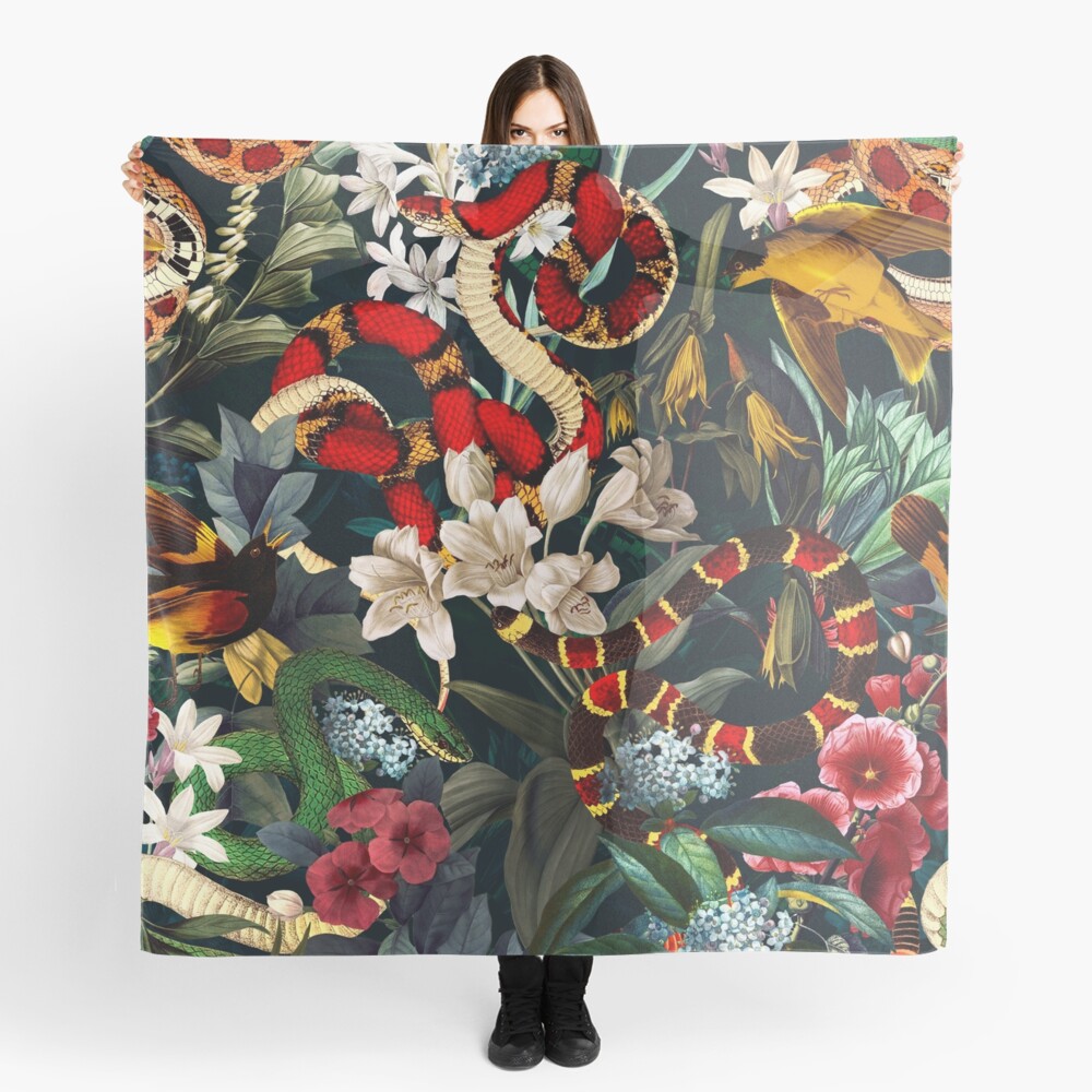 Birds and Snakes II Scarf