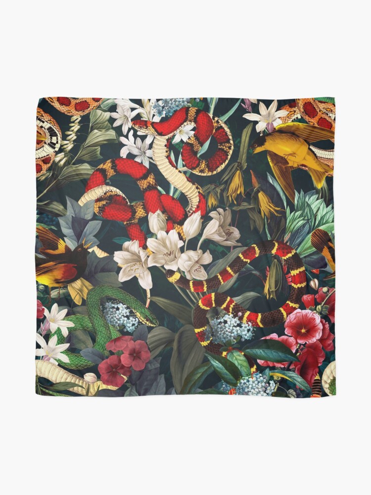 Alternate view of Birds and Snakes II Scarf