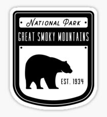 Great Smoky Mountains National Park - Tennessee Sticker