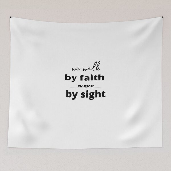 Item preview, we walk by faith not by sight designed and sold by yassminishop.