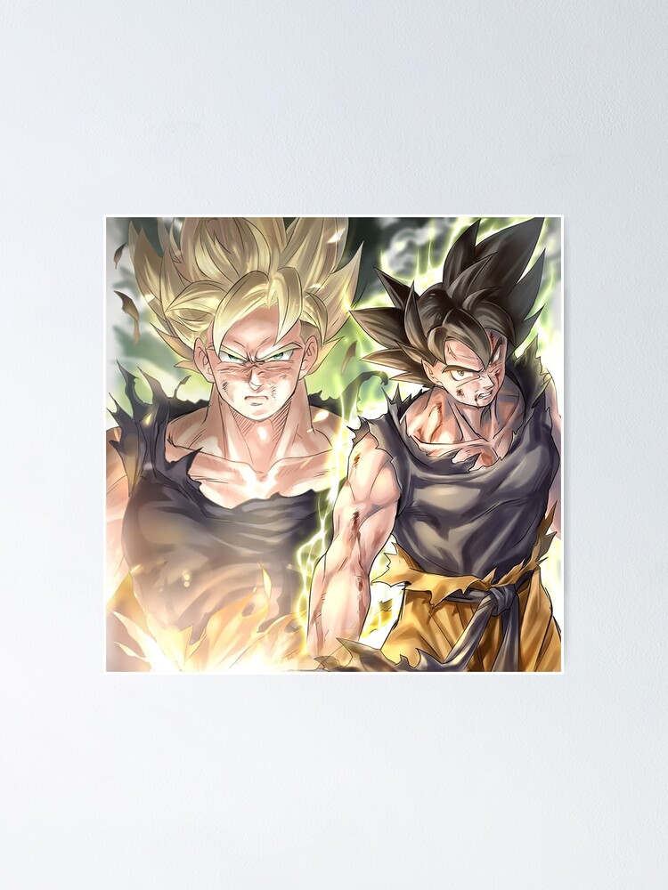 Son Goku and Broly- Dragon Ball Poster for Sale by Kurama-store