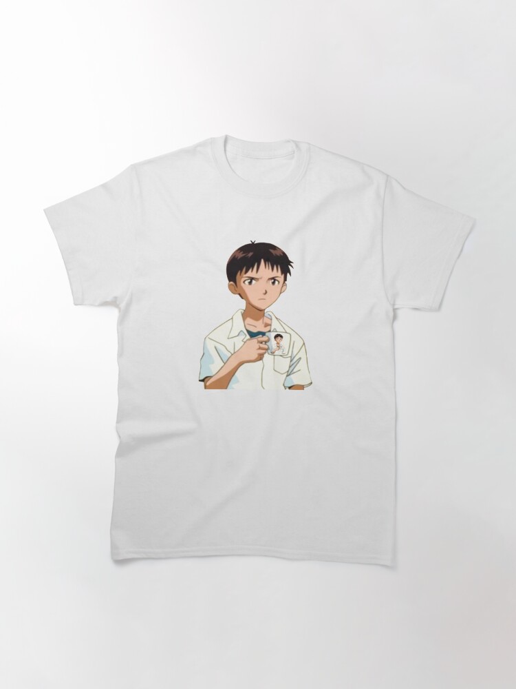 get in the robot shinji shirt