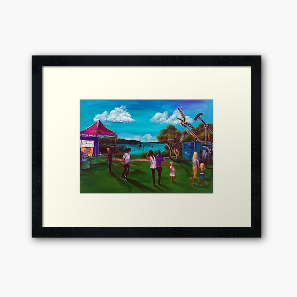 55th Gladstone Harbour Festival - 2017 Framed Art Print