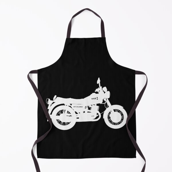 Item preview, MZ ETZ 250 motorbike two stroke white silhouette best t-shirt design designed and sold by EdimDesign.