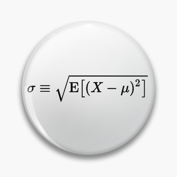Item preview, Standard deviation in probability theory designed and sold by NoetherSym.