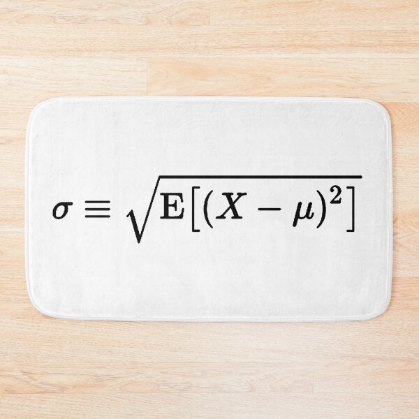 Item preview, Standard deviation in probability theory designed and sold by NoetherSym.
