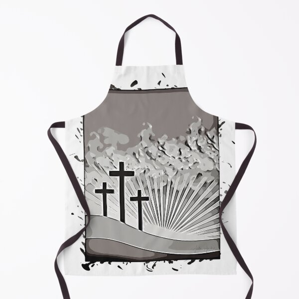 Item preview, Three Calvary Crosses Black and White designed and sold by WLHmedia.com .