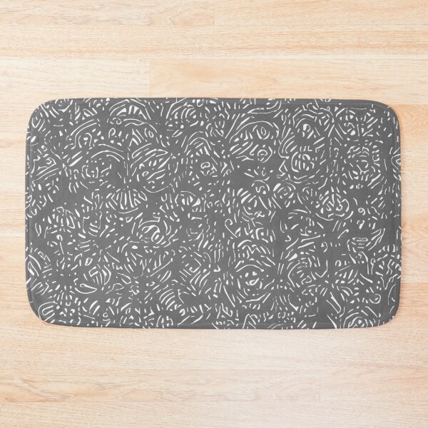 Item preview, Squiggly Pattern - Grey Inverted designed and sold by CGArtsy.