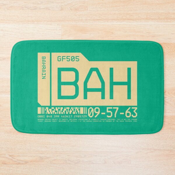 Item preview, Luggage Tag C - BAH Bahrain designed and sold by VoodooCircus.