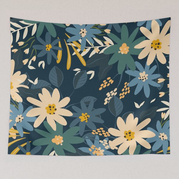 Artikelvorschau, Skye Floral Colorful Prints entworfen und verkauft von meggydesigns.