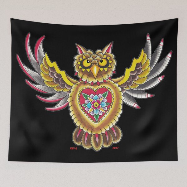 Item preview, Love Owl - Art By Kev G designed and sold by ArtByKevG.