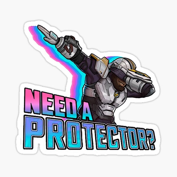 Apex Legends Holospray Newcastle Need A Protector Sticker By Aln Redbubble