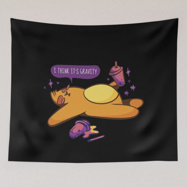 Item preview, I Blame Gravity Cute Lazy Sloth Laying With Full Belly designed and sold by artado.