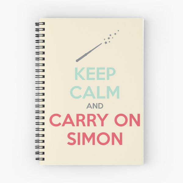 Item preview, Keep Calm and Carry On Simon (Multi-Color Text) designed and sold by Forever Young Adult.