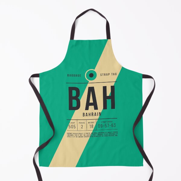 Item preview, Luggage Tag E - BAH Bahrain designed and sold by VoodooCircus.
