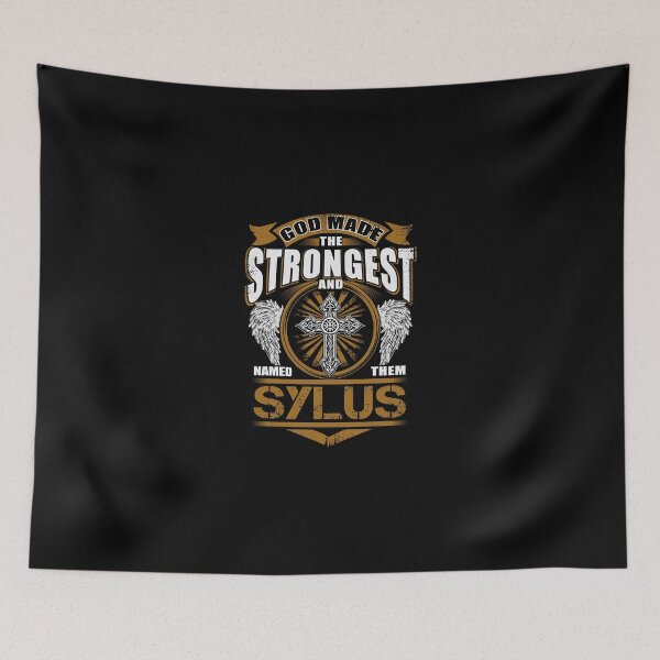 Item preview, Sylus Name T Shirt - God Found Strongest And Named Them Sylus Gift Item Tee designed and sold by wardorion9.