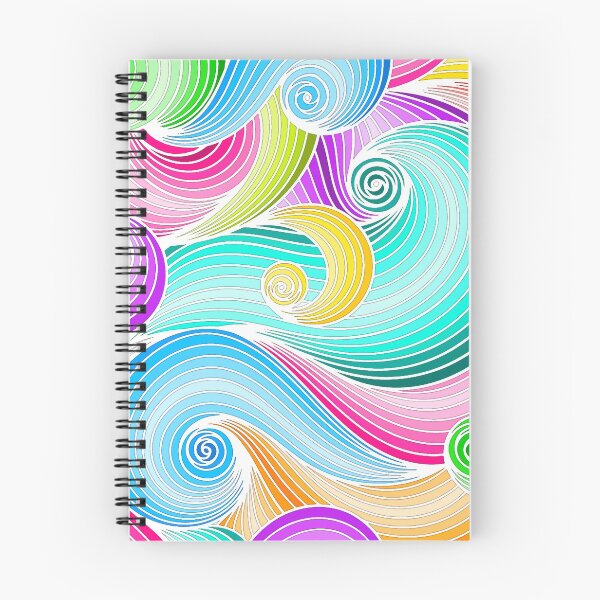 Item preview, Bright Colorful Abstract Swirl Pattern designed and sold by Alondra.