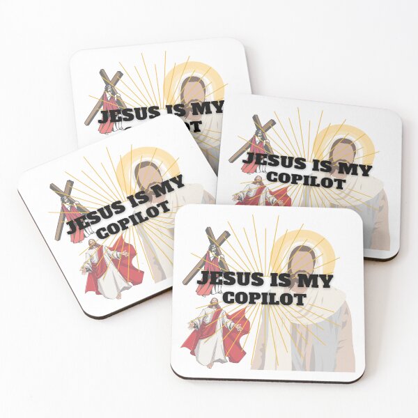 Item preview, JESUS IS MY COPILOT designed and sold by madraso.